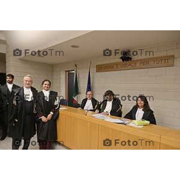 Tiziano Manzoni/LaPresse 18-12- 2025 Italia Cronaca bg tribunale nominati nuovi giudici e magistrati Michela Rillosi