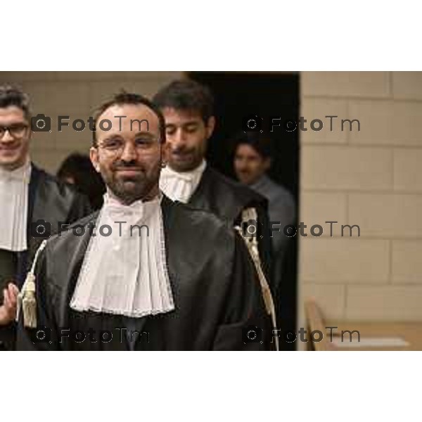 Tiziano Manzoni/LaPresse 18-12- 2025 Italia Cronaca bg tribunale nominati nuovi giudici e magistrati Dott Gianfranco Perrillo