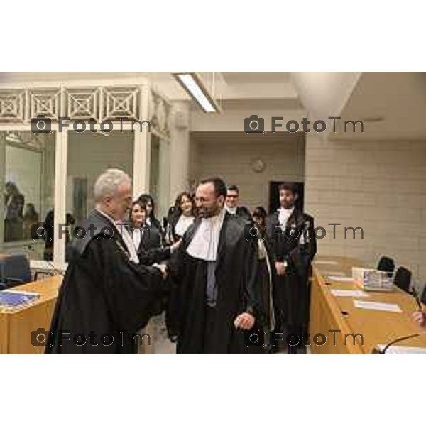 Tiziano Manzoni/LaPresse 18-12- 2025 Italia Cronaca bg tribunale nominati nuovi giudici e magistrati Dott Gianfranco Perrillo