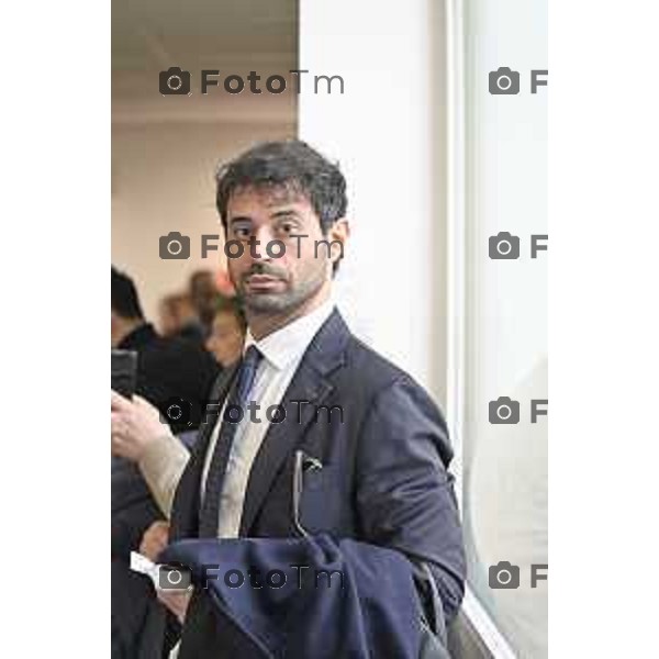 Tiziano Manzoni/LaPresse 18-12- 2025 Italia Cronaca bg tribunale nominati nuovi giudici e magistrati Antonio Meda