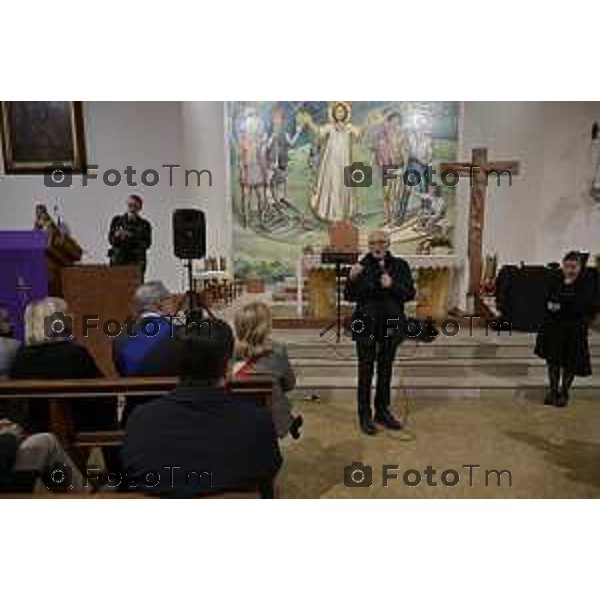 Tiziano Manzoni/LaPresse 20-12- 2025 Italia Cronaca Bergamo Patronato San Vincenzo Fondazione don Fausto Resmini nuovi spazi rinnovati della Casa Centrale, don Davide Rota, Superiore dei Preti del Patronato San Vincenzo