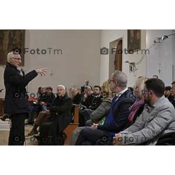 Tiziano Manzoni/LaPresse 20-12- 2025 Italia Cronaca Bergamo Patronato San Vincenzo Fondazione don Fausto Resmini nuovi spazi rinnovati della Casa Centrale, don Davide Rota, Superiore dei Preti del Patronato San Vincenzo