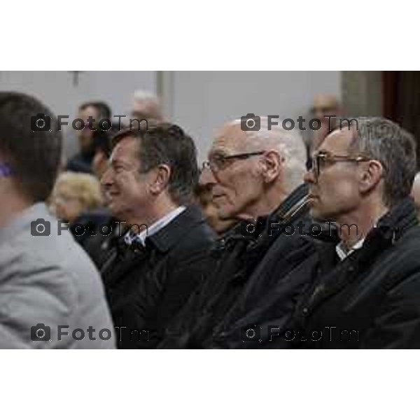 Tiziano Manzoni/LaPresse 20-12- 2025 Italia Cronaca Bergamo Patronato San Vincenzo Fondazione don Fausto Resmini nuovi spazi rinnovati della Casa Centrale,Gori e Rotra Davide