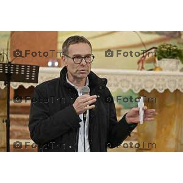 Tiziano Manzoni/LaPresse 20-12- 2025 Italia Cronaca Bergamo Patronato San Vincenzo Fondazione don Fausto Resmini nuovi spazi rinnovati della Casa Centrale,Massimo Cincera, Presidente dell’Opera Diocesana Patronato San Vincenzo