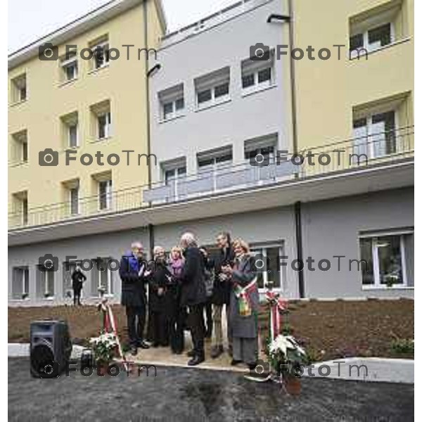 Tiziano Manzoni/LaPresse 20-12- 2025 Italia Cronaca Bergamo Patronato San Vincenzo Fondazione don Fausto Resmini nuovi spazi rinnovati della Casa Centrale,