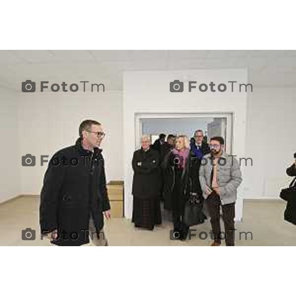 Tiziano Manzoni/LaPresse 20-12- 2025 Italia Cronaca Bergamo Patronato San Vincenzo Fondazione don Fausto Resmini nuovi spazi rinnovati della Casa Centrale,
