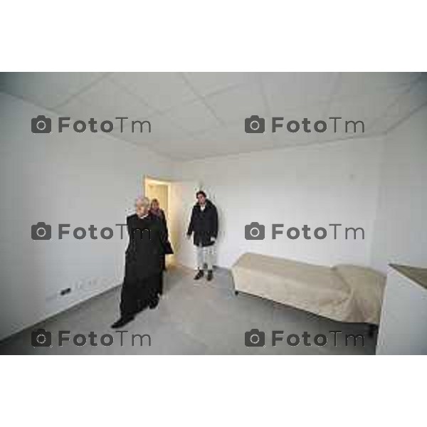 Tiziano Manzoni/LaPresse 20-12- 2025 Italia Cronaca Bergamo Patronato San Vincenzo Fondazione don Fausto Resmini nuovi spazi rinnovati della Casa Centrale,