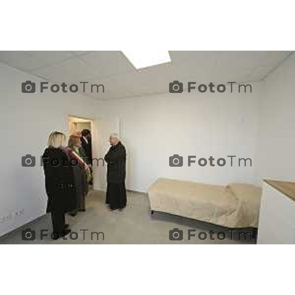 Tiziano Manzoni/LaPresse 20-12- 2025 Italia Cronaca Bergamo Patronato San Vincenzo Fondazione don Fausto Resmini nuovi spazi rinnovati della Casa Centrale,