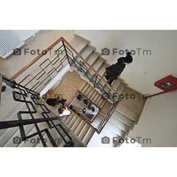 Tiziano Manzoni/LaPresse 20-12- 2025 Italia Cronaca Bergamo Patronato San Vincenzo Fondazione don Fausto Resmini nuovi spazi rinnovati della Casa Centrale,