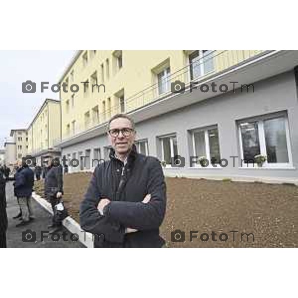 Tiziano Manzoni/LaPresse 20-12- 2025 Italia Cronaca Bergamo Patronato San Vincenzo Fondazione don Fausto Resmini nuovi spazi rinnovati della Casa Centrale,Massimo Cincera, Presidente dell’Opera Diocesana Patronato San Vincenzo