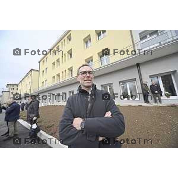 Tiziano Manzoni/LaPresse 20-12- 2025 Italia Cronaca Bergamo Patronato San Vincenzo Fondazione don Fausto Resmini nuovi spazi rinnovati della Casa Centrale,Massimo Cincera, Presidente dell’Opera Diocesana Patronato San Vincenzo