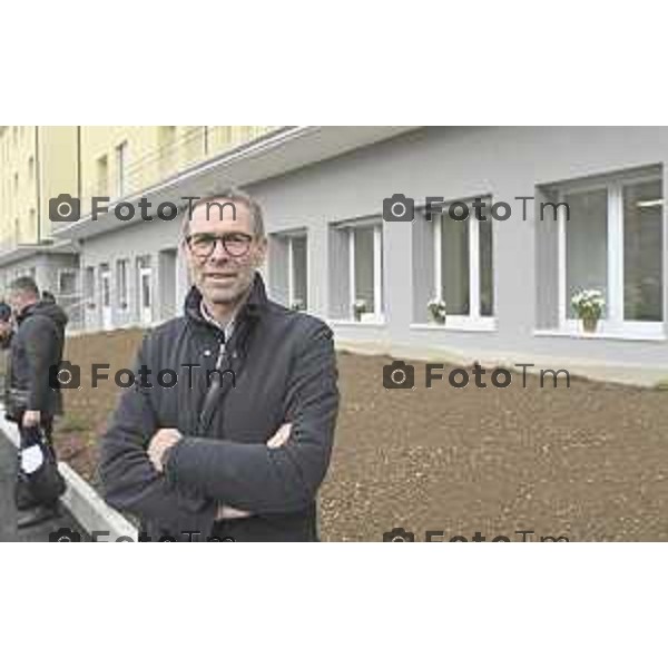 Tiziano Manzoni/LaPresse 20-12- 2025 Italia Cronaca Bergamo Patronato San Vincenzo Fondazione don Fausto Resmini nuovi spazi rinnovati della Casa Centrale,Massimo Cincera, Presidente dell’Opera Diocesana Patronato San Vincenzo
