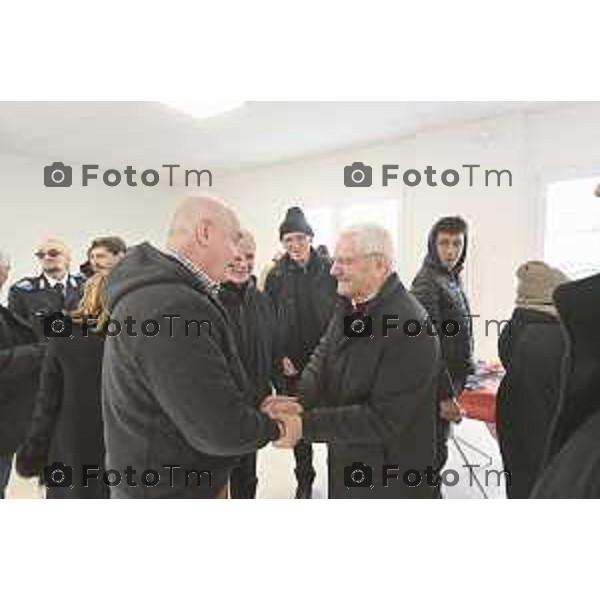 Tiziano Manzoni/LaPresse 20-12- 2025 Italia Cronaca Bergamo Patronato San Vincenzo Fondazione don Fausto Resmini nuovi spazi rinnovati della Casa Centrale, Tibaldi Vescovo