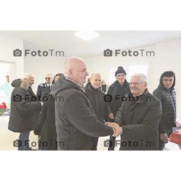 Tiziano Manzoni/LaPresse 20-12- 2025 Italia Cronaca Bergamo Patronato San Vincenzo Fondazione don Fausto Resmini nuovi spazi rinnovati della Casa Centrale, Tibaldi Vescovo