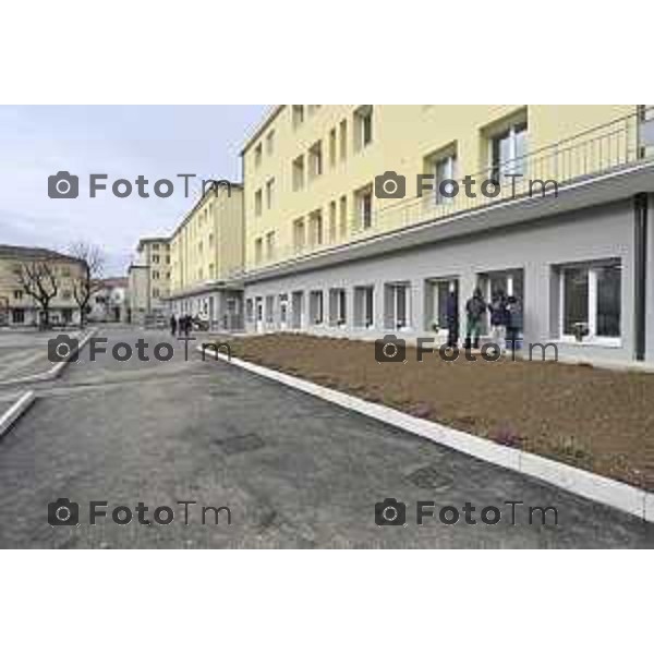 Tiziano Manzoni/LaPresse 20-12- 2025 Italia Cronaca Bergamo Patronato San Vincenzo Fondazione don Fausto Resmini nuovi spazi rinnovati della Casa Centrale,