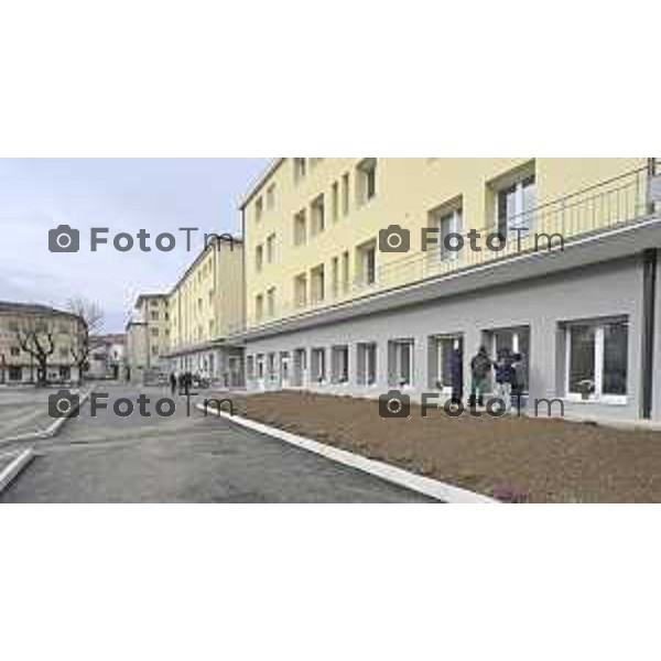 Tiziano Manzoni/LaPresse 20-12- 2025 Italia Cronaca Bergamo Patronato San Vincenzo Fondazione don Fausto Resmini nuovi spazi rinnovati della Casa Centrale,