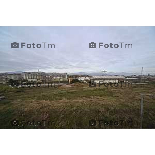 Tiziano Manzoni/LaPresse 20-12- 2025 Italia Cronaca Bergamo Bergamo Area ex scalo merci Porta sud via Gavazzeni Bg