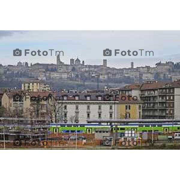 Tiziano Manzoni/LaPresse 20-12- 2025 Italia Cronaca Bergamo Bergamo Area ex scalo merci Porta sud via Gavazzeni Bg