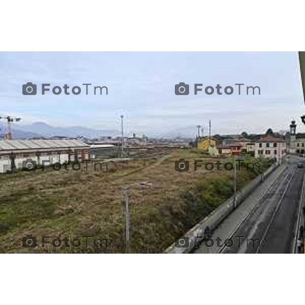 Tiziano Manzoni/LaPresse 20-12- 2025 Italia Cronaca Bergamo Bergamo Area ex scalo merci Porta sud via Gavazzeni Bg