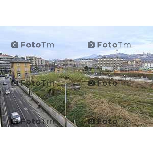 Tiziano Manzoni/LaPresse 20-12- 2025 Italia Cronaca Bergamo Bergamo Area ex scalo merci Porta sud via Gavazzeni Bg