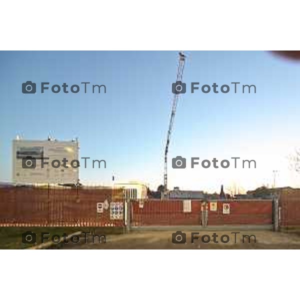 Tiziano Manzoni/LaPresse 29-12- 2025 Italia Cronaca cantiere Nuovo Palazzetto ex palacreberg lavori