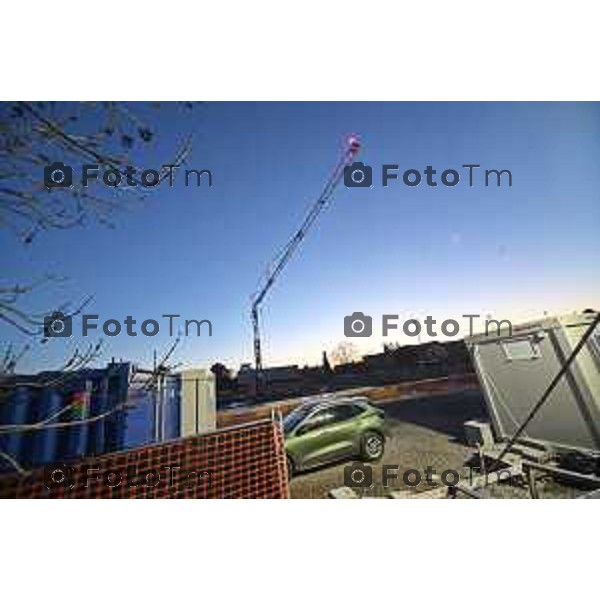 Tiziano Manzoni/LaPresse 29-12- 2025 Italia Cronaca cantiere Nuovo Palazzetto ex palacreberg lavori