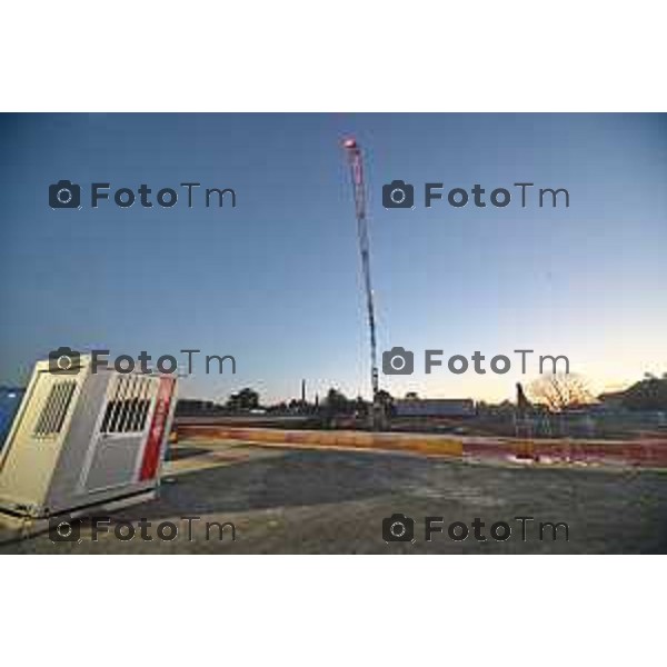 Tiziano Manzoni/LaPresse 29-12- 2025 Italia Cronaca cantiere Nuovo Palazzetto ex palacreberg lavori