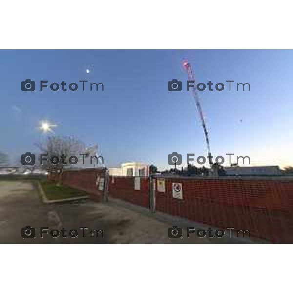 Tiziano Manzoni/LaPresse 29-12- 2025 Italia Cronaca cantiere Nuovo Palazzetto ex palacreberg lavori