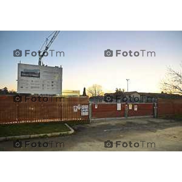 Tiziano Manzoni/LaPresse 29-12- 2025 Italia Cronaca cantiere Nuovo Palazzetto ex palacreberg lavori