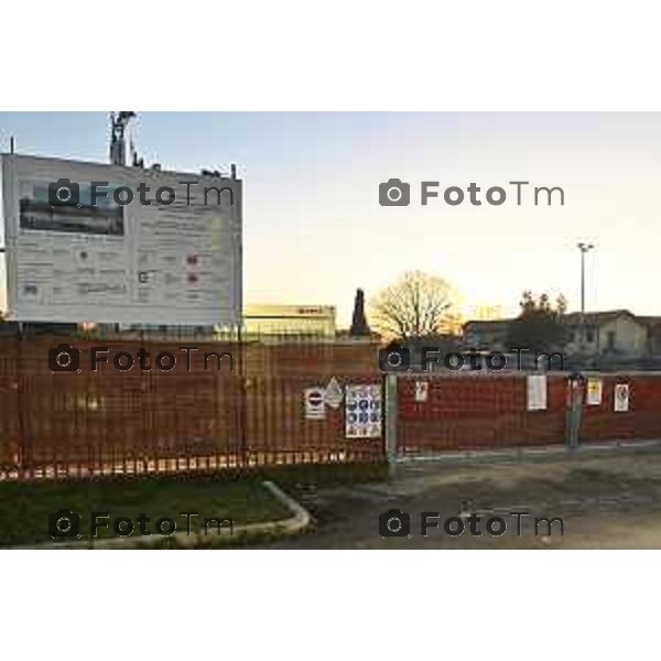 Tiziano Manzoni/LaPresse 29-12- 2025 Italia Cronaca cantiere Nuovo Palazzetto ex palacreberg lavori