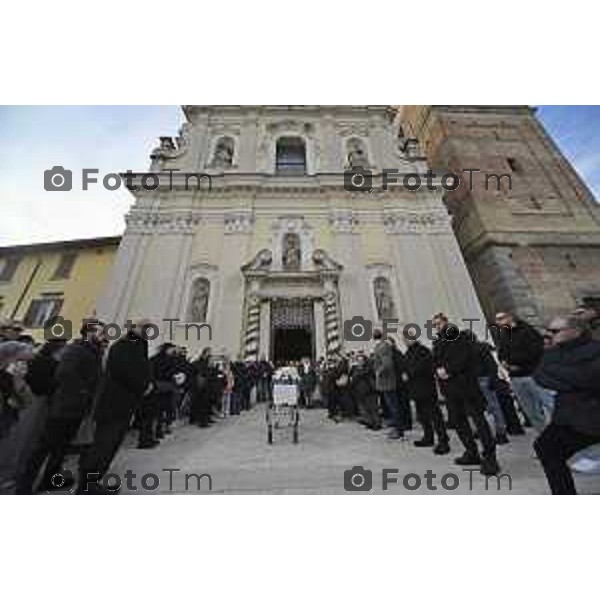 Tiziano Manzoni/LaPresse 5-1-2026 Bergamo, Italia Cronaca Verdello funerali di Alessia Daminelli