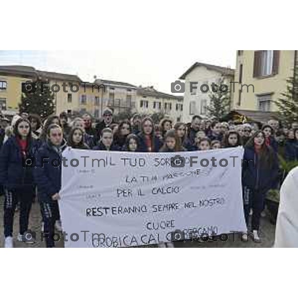 Tiziano Manzoni/LaPresse 5-1-2026 Bergamo, Italia Cronaca Verdello funerali di Alessia Daminelli