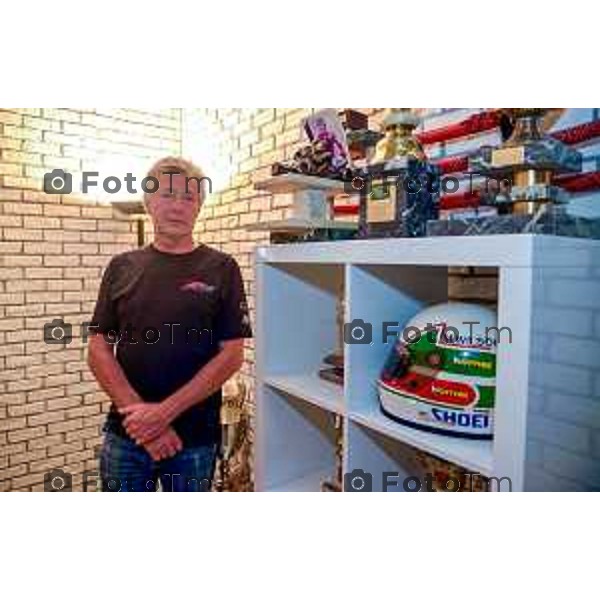 Ciserano (BG) Mike Wilson pluricampione mondiale di Kart e ora coach in canada foto Tiziano Manzoni-Bergamo