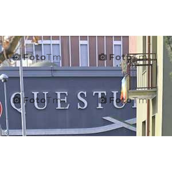 Tiziano Manzoni/LaPresse 12 -01- 2026 Italia Cronaca Bergamo Questore della Provincia di Bergamo dottor Vincenzo Nicolì negli uffici della Questura bergamasca.