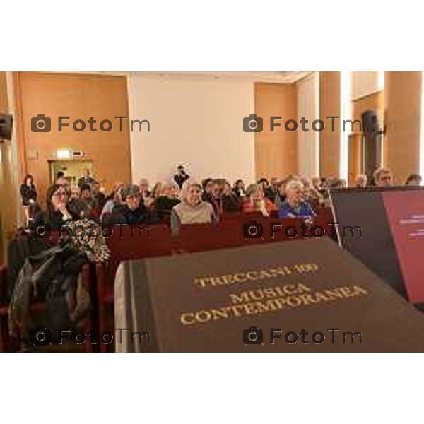 Tiziano Manzoni/LaPresse 14-01- 2026 Italia Cronaca Presentazione Enciclopedia della musica contemporanea Treccani con Sandro Cappelletto