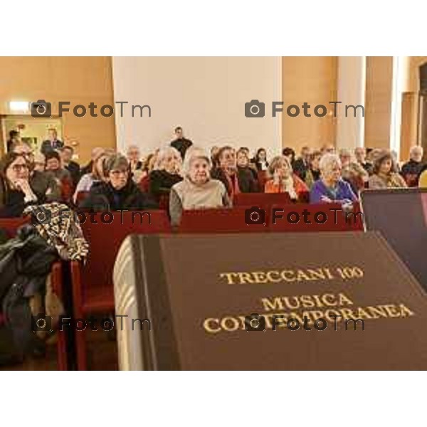 Tiziano Manzoni/LaPresse 14-01- 2026 Italia Cronaca Presentazione Enciclopedia della musica contemporanea Treccani con Sandro Cappelletto