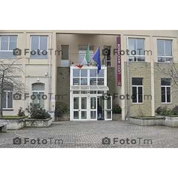 Tiziano Manzoni/LaPresse 16-01- 2026 Italia Cronaca Bergamo Liceo Mascheroni convegno sulla legalita e la giustizia con il procuratore capo Romanelli