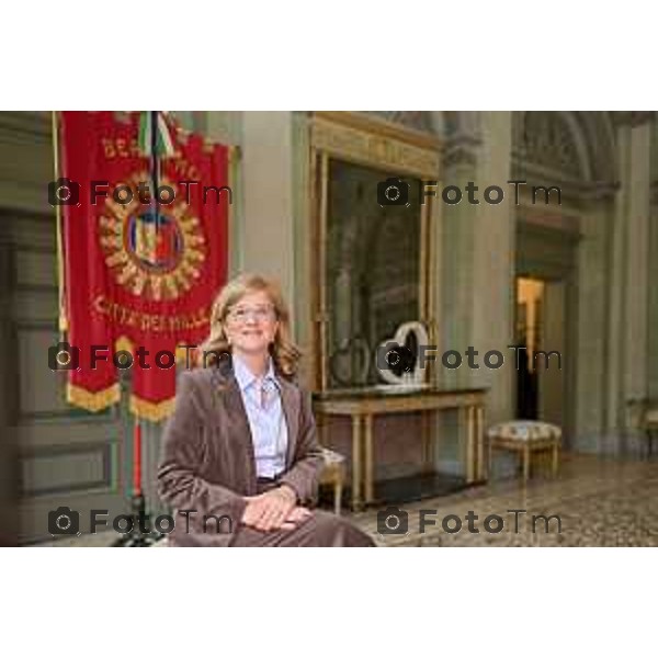 Tiziano Manzoni/LaPresse 19 -01- 2026 Italia Cronaca Bergamo Bergamo Elena Carnevali Sindaco di Bergamo intervista a 19 mesi di mandato