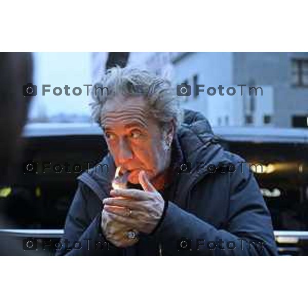 Tiziano Manzoni/LaPresse 4-01- 2026 Italia Cronaca Bergamo Bergamo Arrivo del Regista Paolo Sorrentino al Conca Verde con Daria D’Antonio è la prima donna ad avere vinto il David di Donatello