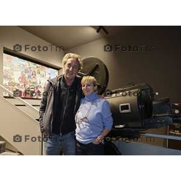 Tiziano Manzoni/LaPresse 4-01- 2026 Italia Cronaca Bergamo Bergamo Arrivo del Regista Paolo Sorrentino al Conca Verde con Daria D’Antonio è la prima donna ad avere vinto il David di Donatello