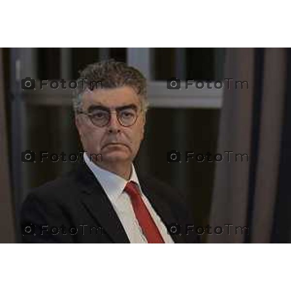 Tiziano Manzoni/LaPresse 21-01- 2026 Italia Cronaca Bergamo Bergamo i figli Emanuele Fiano e Floriana Maris, in conversazione con Daniele Rocchetti. le storie di Nedo Fiano e Gianfranco Maris.