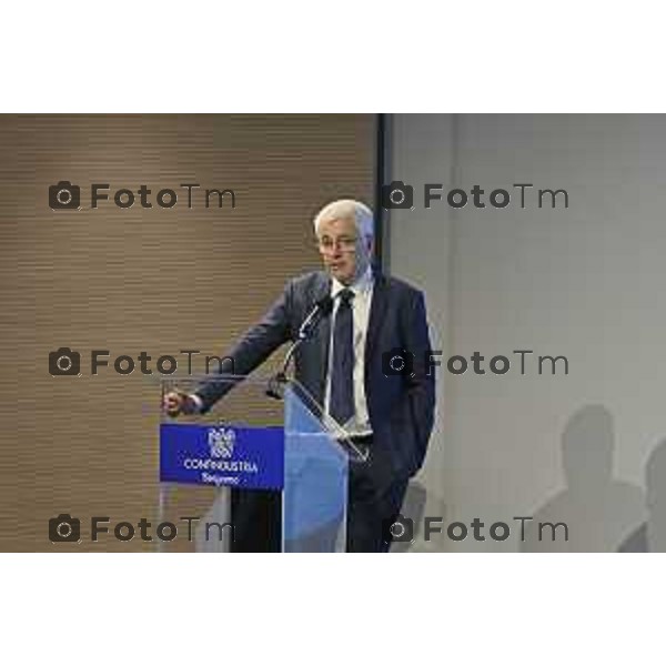 Tiziano Manzoni/LaPresse 23-01- 2026 Italia Cronaca BergamoBergamo inaugurazione del JOiiNT LAB 2.0 Robotica e Intelligenza Artificiale per l’Industria del Futuro. Confindustria Bergamo, Kilometro Rosso e Università degli Studi di Bergamo.