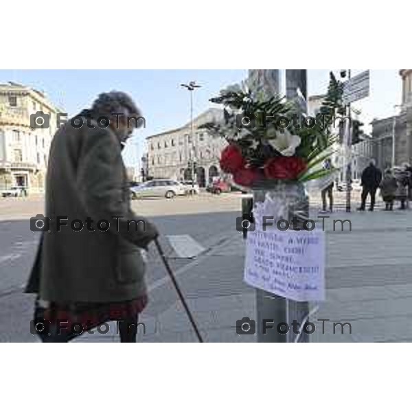 Tiziano Manzoni/LaPresse 4-01- 2026 Italia Cronaca Bergamo Bergamo Portanuova luogo investimento di Benedetti Medico
