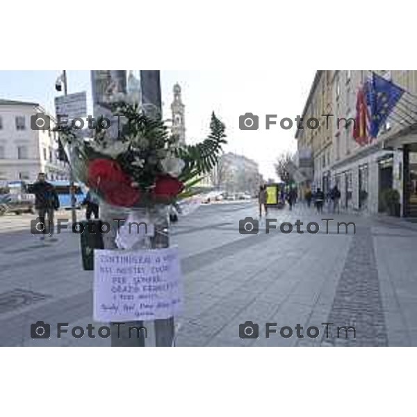 Tiziano Manzoni/LaPresse 4-01- 2026 Italia Cronaca Bergamo Bergamo Portanuova luogo investimento di Benedetti Medico