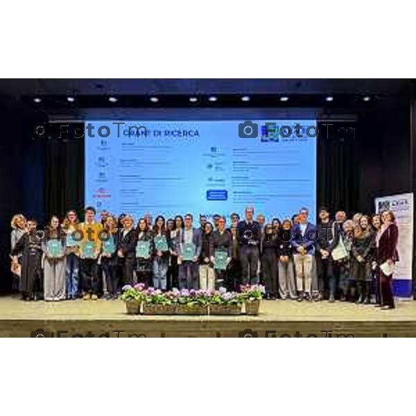 Tiziano Manzoni/LaPresse 4-01- 2026 Italia Cronaca Bergamo XXXIII Cerimonia di consegna delle Borse di Studio, dei Grant di Ricerca e dei Career Development Program A.R.M.R. 2026