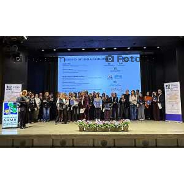 Tiziano Manzoni/LaPresse 4-01- 2026 Italia Cronaca Bergamo XXXIII Cerimonia di consegna delle Borse di Studio, dei Grant di Ricerca e dei Career Development Program A.R.M.R. 2026