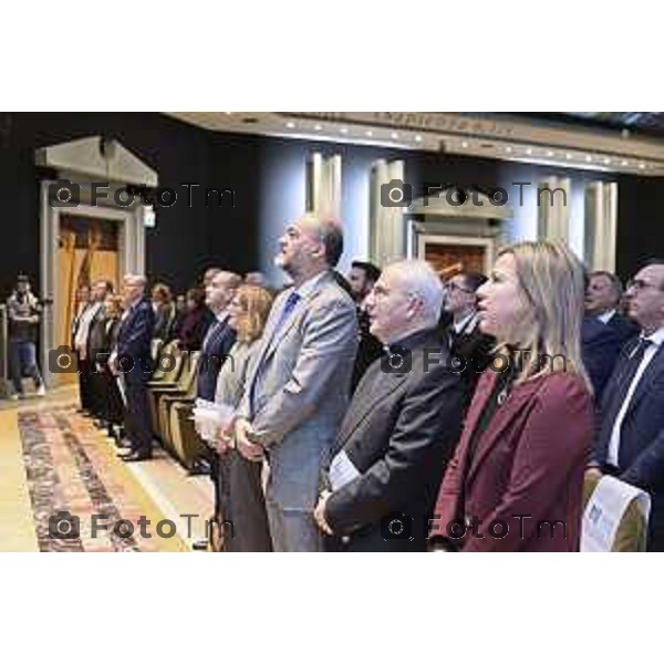 Tiziano Manzoni/LaPresse 4-01- 2026 Italia Cronaca Bergamo XXXIII Cerimonia di consegna delle Borse di Studio, dei Grant di Ricerca e dei Career Development Program A.R.M.R. 2026