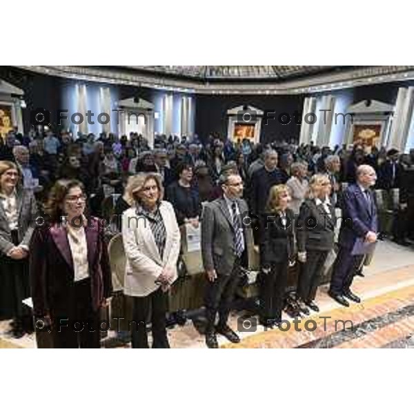 Tiziano Manzoni/LaPresse 4-01- 2026 Italia Cronaca Bergamo XXXIII Cerimonia di consegna delle Borse di Studio, dei Grant di Ricerca e dei Career Development Program A.R.M.R. 2026