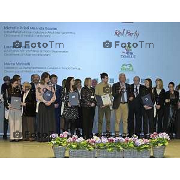 Tiziano Manzoni/LaPresse 4-01- 2026 Italia Cronaca Bergamo XXXIII Cerimonia di consegna delle Borse di Studio, dei Grant di Ricerca e dei Career Development Program A.R.M.R. 2026