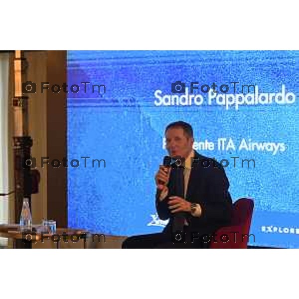 Tiziano Manzoni/LaPresse 30-01- 2026 Italia Cronaca Bergamo Nembro convegno INVESTOR & INDUSTRY FORUM 2026: intervento della ministra del turismo On. Daniela Santanchè Proiezione: “Cultura, tradizione, wellness, l’esperienza del turismo in crescita”